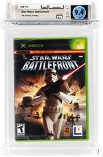 XBOX (2004) STAR WARS: BATTLEFRONT WATA 9.4 A+ SEALED.