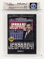 SEGA GENESIS (1992) JEOPARDY! WATA 9.2 A++ SEALED.