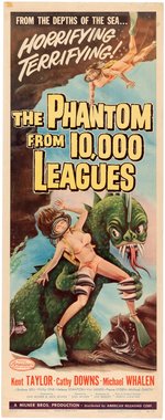 THE PHANTOM FROM 10,000 LEAGUES INSERT MOVIE POSTER.