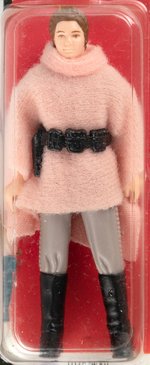 STAR WARS: RETURN OF THE JEDI (1984) - PRINCESS LEIA (PINK PONCHO SAMPLE) ON HOTH SNOWTROOPER CARD 48 BACK AFA 60 Y-EX.