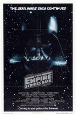 STAR WARS: THE EMPIRE STRIKES BACK ADVANCE MOVIE POSTER.