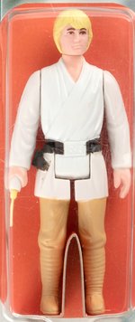 STAR WARS (1978) - LUKE SKYWALKER 12 BACK AFA 85 NM+ (KENNER CANADA).