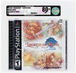 PLAYSTATION PS ONE (2000) LEGEND OF MANA VGA 80+ NM.