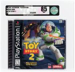 PLAYSTATION PS ONE (2001) TOY STORY 2: BUZZ LIGHTYEAR TO THE RESCUE VGA 85 NM+.