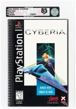 PLAYSTATION PS ONE (1996) CYBERIA (LONG BOX) VGA 85 NM+.