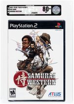 PLAYSTATION PS2 (2005) SAMURAI WESTERN VGA 80+ NM.