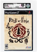 PLAYSTATION PS2 (2006) RULE OF ROSE VGA 85 NM+.