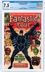 FANTASTIC FOUR #46 JANUARY 1966 CGC 7.5 VF- (FIRST BLACK BOLT).