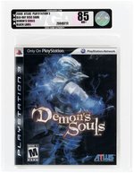 PLAYSTATION PS3 (2009) DEMON'S SOULS (BLACK LABEL) VGA 85 NM+.