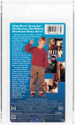 HOME ALONE VHS (1991) VGA 80+ NM (VERTICAL OVERLAP/BLUE FOX VIDEO WATERMARK).