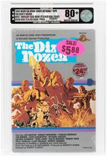 THE DIRTY DOZEN BETAMAX (1983) VGA 80+ NM (VERTICAL OVERLAP/DOG-BONE STICKER SEAL - SIDE).