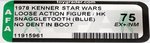 STAR WARS (1978) - LOOSE ACTION FIGURE/HK SNAGGLETOOTH (BLUE) AFA 75 EX+/NM.