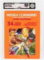 ATARI 2600 (1980) MISSLE COMMAND VGA 80+ NM.