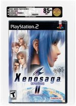 PLAYSTATION PS2 (2004) XENOSAGA: EPISODE II (BLACK LABEL) VGA 85+ NM+.