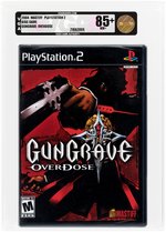 PLAYSTATION PS2 (2004) GUNGRAVE: OVERDOSE VGA 85+ NM+.