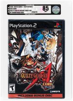 PLAYSTATION PS2 (2009) GUILTY GEAR XX ACCENT CORE PLUS (W/SOUNDTRACK DISC) VGA 85 NM+.