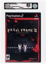PLAYSTATION PS2 (2005) FATAL FRAME II: CRIMSON BUTTERFLY (NO SECURITY SEAL) VGA 85 NM+.