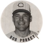 C. 1960 BOB PURKEY PM10 STADIUM BUTTON.