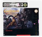 PLAYSTATION PS4 (2022) CASTLEVANIA ANNIVERSARY COLLECTION (RETRO BOX/SDCC EXCLUSIVE) VGA 95+ MINT UNCIRCULATED. (NONE GRADED HIGHER)