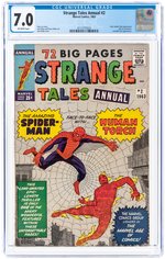 STRANGE TALES ANNUAL #2 1963 CGC 7.0 FINE/VF.