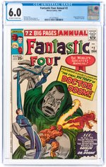 FANTASTIC FOUR ANNUAL #2 1964 CGC 6.0 FINE.