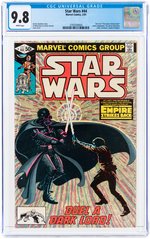 STAR WARS #44 FEBRUARY 1981 CGC 9.8 NM/MINT (NEWSSTAND EDITION).