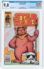 STAR WARS #94 APRIL 1985 CGC 9.8 NM/MINT (NEWSSTAND EDITION).