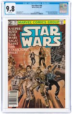 STAR WARS #50 AUGUST 1981 CGC 9.8 NM/MINT (NEWSSTAND EDITION).