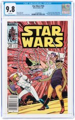 STAR WARS #104 MARCH 1986 CGC 9.8 NM/MINT (NEWSSTAND EDITION).