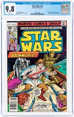 STAR WARS #12 JUNE 1978 CGC 9.8 NM/MINT (NEWSSTAND EDITION).