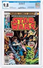 STAR WARS #9 MARCH 1978 CGC 9.8 NM/MINT (NEWSSTAND EDITION).