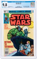 STAR WARS #31 JANUARY 1980 CGC 9.8 NM/MINT (NEWSSTAND EDITION).