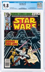 STAR WARS #21 MARCH 1979 CGC 9.8 NM/MINT (NEWSSTAND EDITION).