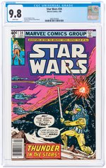 STAR WARS #34 APRIL 1980 CGC 9.8 NM/MINT (NEWSSTAND EDITION).