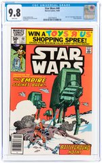 STAR WARS #40 OCTOBER 1980 CGC 9.8 NM/MINT (NEWSSTAND EDITION).