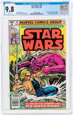 STAR WARS #36 JUNE 1980 CGC 9.8 NM/MINT (NEWSSTAND EDITION).