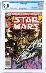 STAR WARS #52 OCTOBER 1981 CGC 9.8 NM/MINT (NEWSSTAND EDITION).