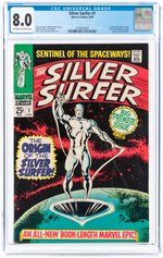 SILVER SURFER #1 AUGUST 1968 CGC 8.0 VF.