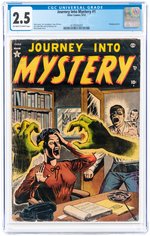 JOURNEY INTO MYSTERY #1 JUNE 1952 CGC 2.5 GOOD+.