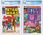 STAR WARS #47 & #49 CGC 9.8 NM/MINT PAIR (NEWSSTAND EDITION).