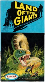 AURORA LAND OF THE GIANTS RATTLESNAKE FACTORY-SEALED MODEL KIT.