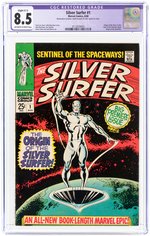 SILVER SURFER #1 AUGUST 1968 CGC RESTORED 8.5 SLIGHT (C-1) VF+.