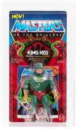 MASTERS OF THE UNIVERSE (1986) - KING HISS SERIES 5/SNAKE MEN AFA 75+ EX+/NM.