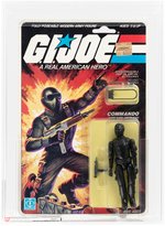 G.I. JOE (1982) - SNAKE EYES SERIES 1/11 BACK AFA 80+ NM (STRAIGHT ARM).