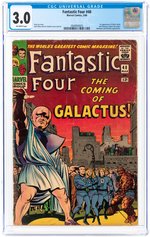 FANTASTIC FOUR #48 MARCH 1966 CGC 3.0 VG (FIRST SILVER SURFER & GALACTUS).