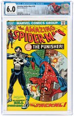 AMAZING SPIDER-MAN #129 FEBRUARY 1974 CGC 6.0 FINE (FIRST PUNISHER).