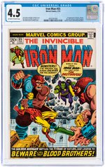 IRON MAN #55 FEBRUARY 1973 CGC 4.5 VG+ (FIRST THANOS, DRAX THE DESTROYER & STARFOX).