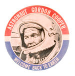 COOPER SPACE FLIGHT COLOR VARIETY BUTTON FROM THE HAKE COLLECTION.