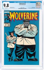 WOLVERINE #8 JUNE 1989 CGC 9.8 NM/MINT.