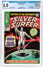 SILVER SURFER #1 AUGUST 1968 CGC 5.0 VG/FINE.